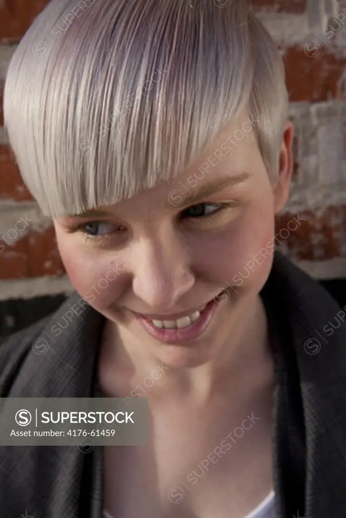 Female with blond hair, Gothenburg, Sweden
