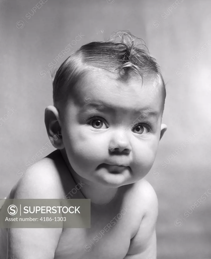 1950S Cute Smirk Baby