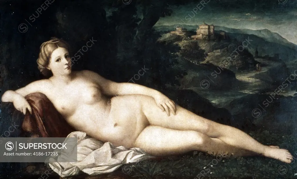 1400S 1500S Venus By Jacopo Palma Vecchio Italian Renaissance Oil Painting 1520