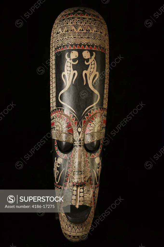 Heavily Decorated Tribal Mask