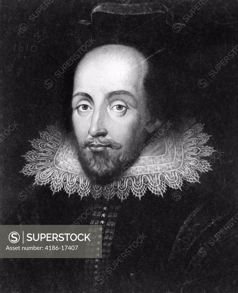 Head & Shoulders Portrait Of Shakespeare
