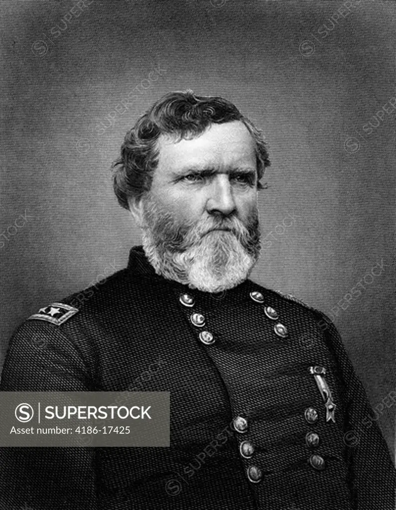 1800S 1860S Portrait George Thomas Union General During American Civil War Notable Victory In Battle Of Nashville 1864