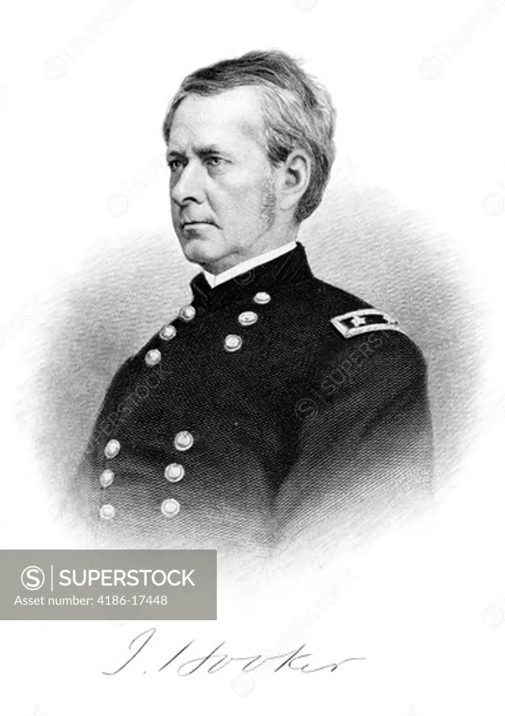 1860S Joseph Hooker Major General Union Army During American Civil War Known As Fighting Joe