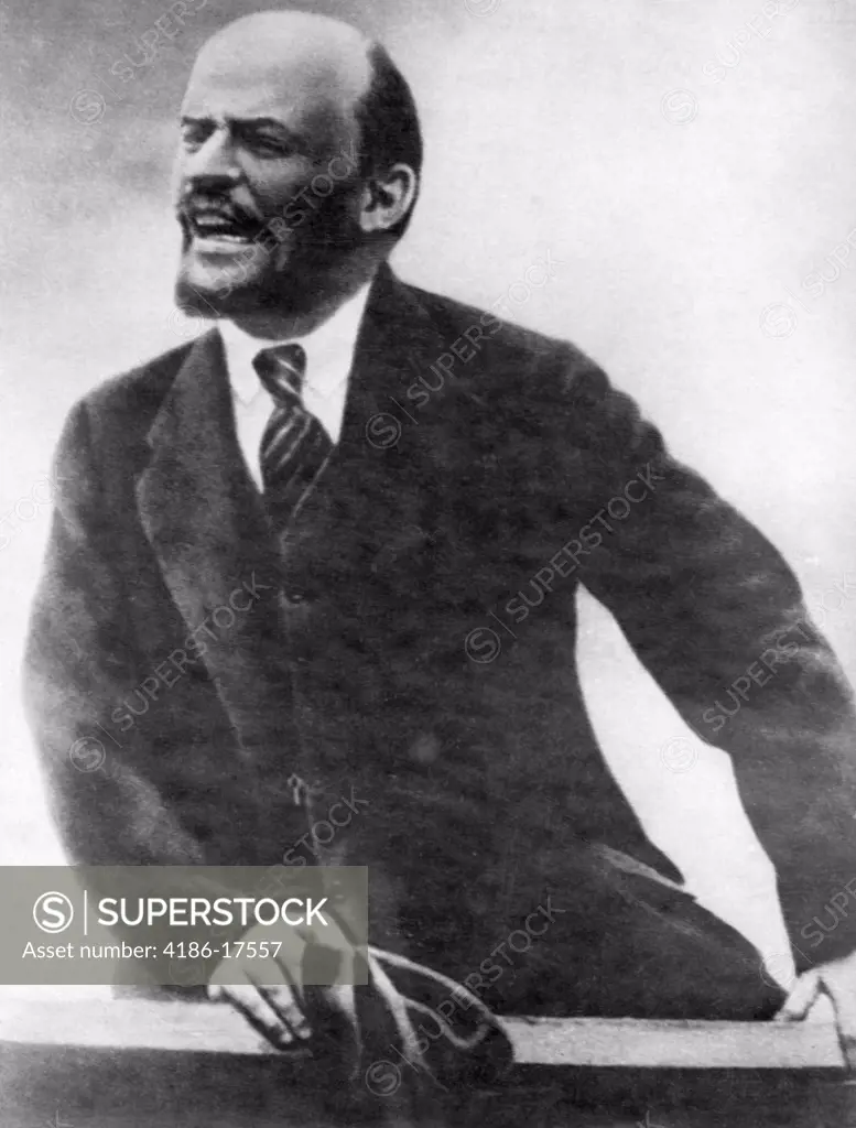 Nikolai Lenin Bolshevist Leader Founder Ussr Russian Revolution Russian Revolutionary Vladimir Ilich 1870 - 1927