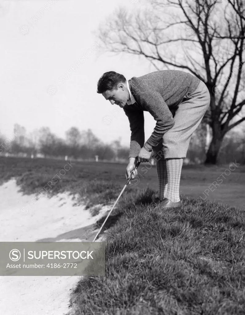 1930S Man Golfer