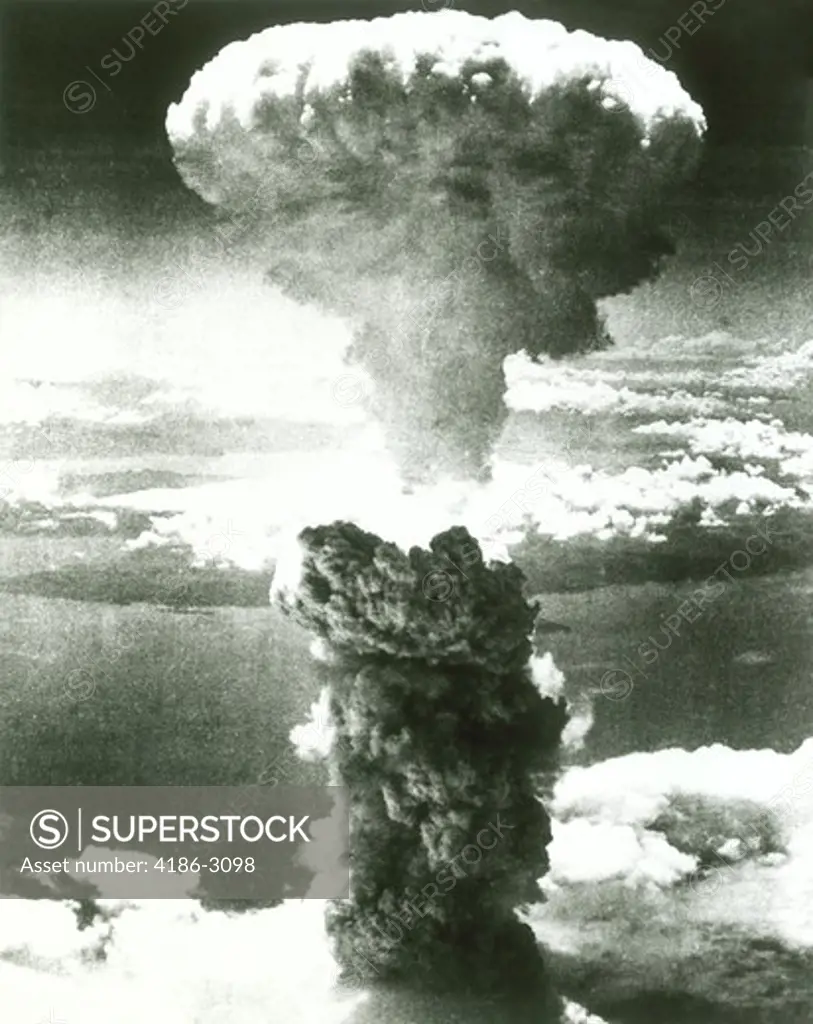 1950S Atomic Bomb Explosion Mushroom Cloud