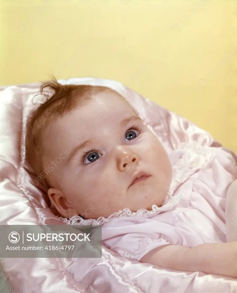 1960S Portrait Of Seven Month Old Baby