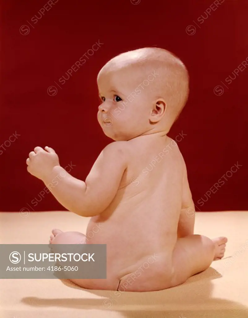 1960S Baby Bare Bottom Naked