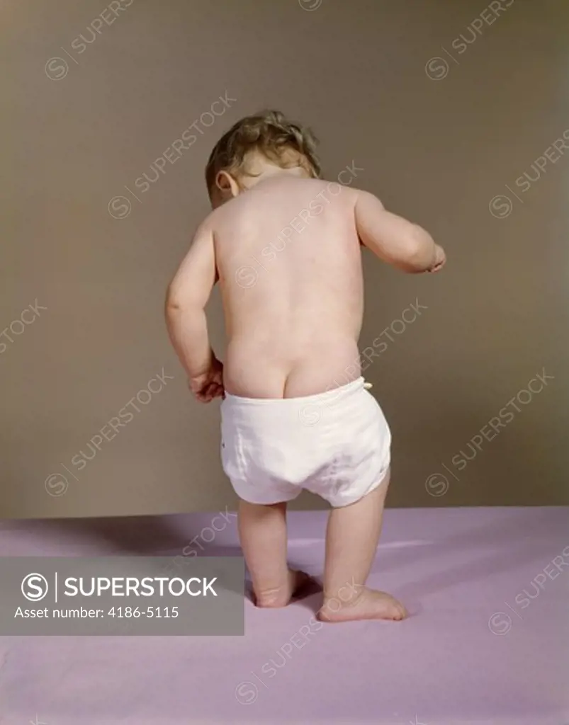 Baby With Droopy Diaper