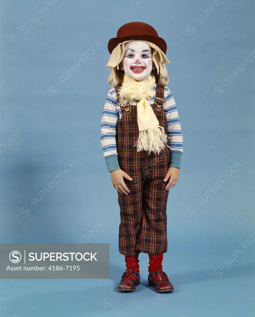 Child Halloween Costume Clown Girl