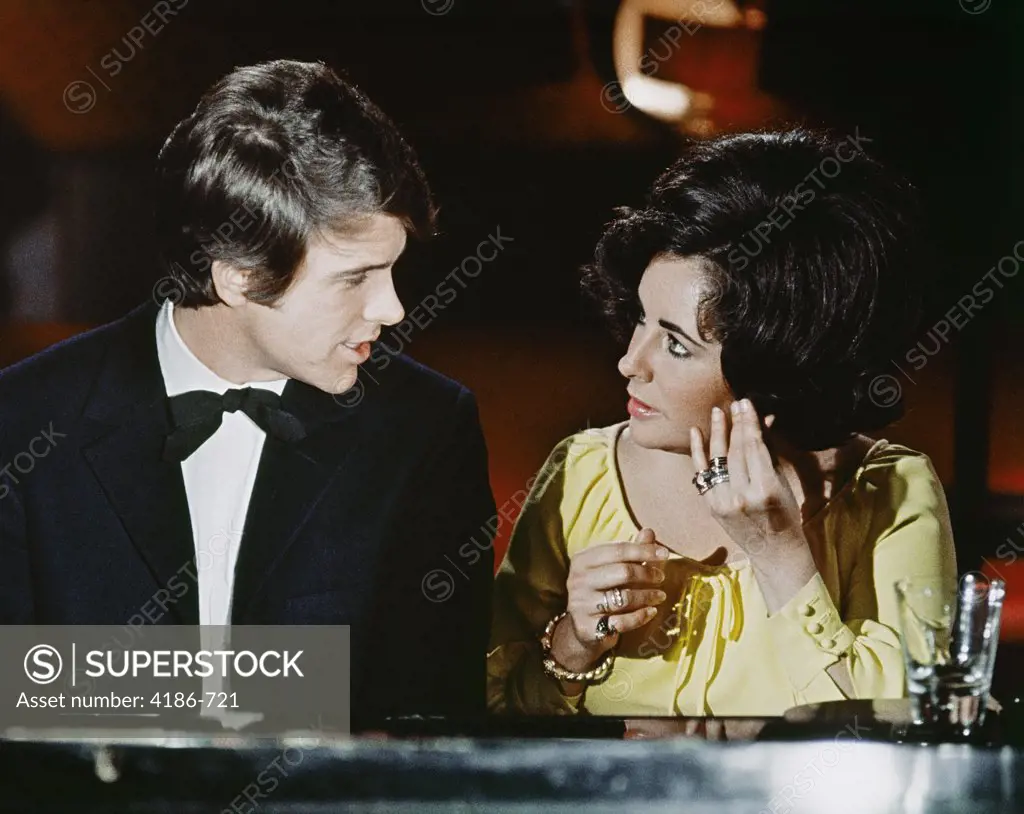 1970 The Only Game In Town Elizabeth Taylor, Warren Beatty
