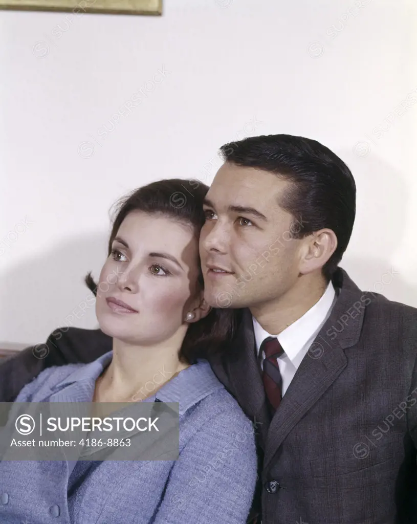 1960S Man Woman Couple Portrait