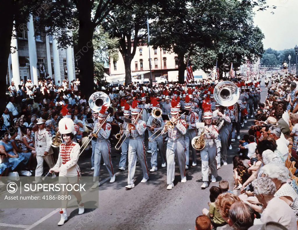 1970S 1960S Marching Band Parade 