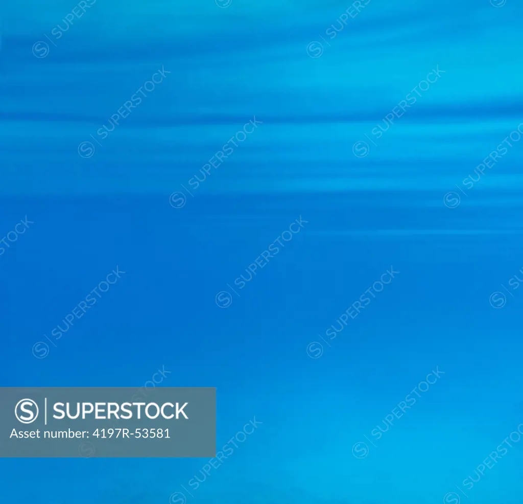 Endless blue background of water - copyspace