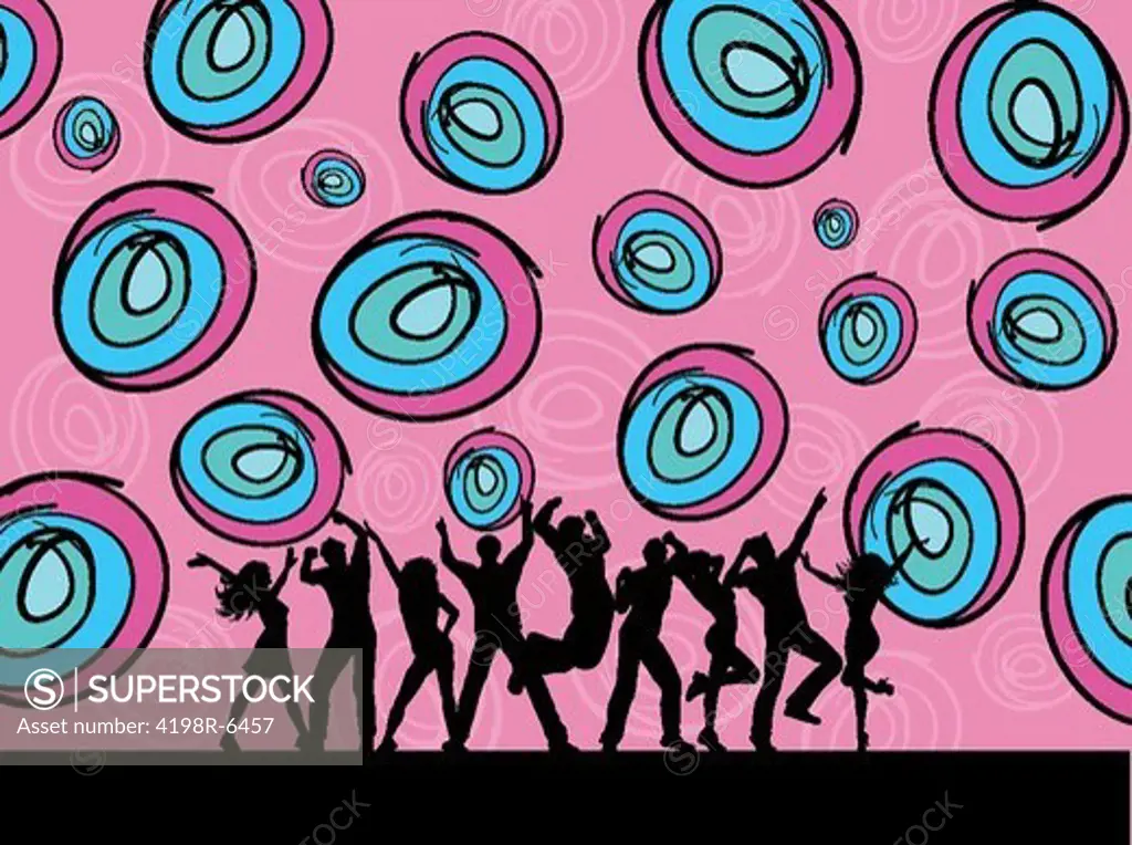 funky party background