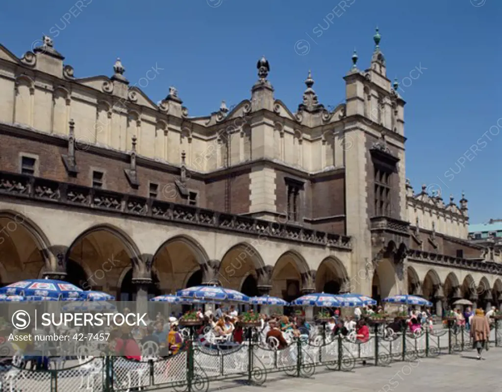 Cloth Hall Market Square Krakow Poland