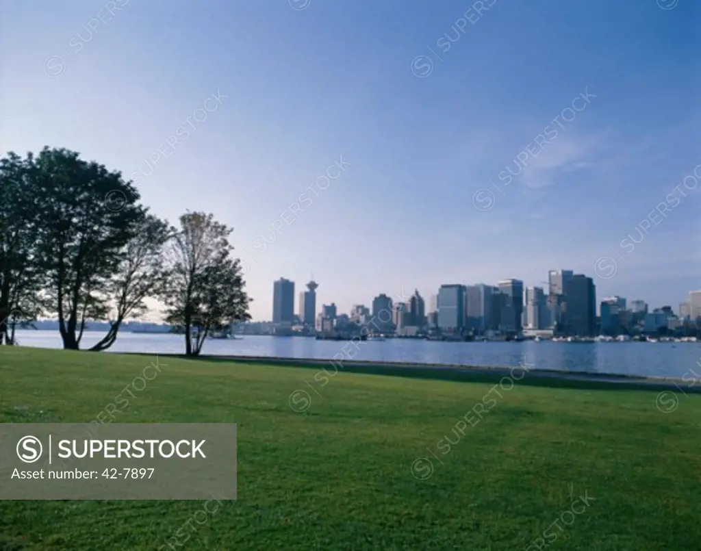 Buildings on the waterfront, Vancouver, British Columbia, Canada
