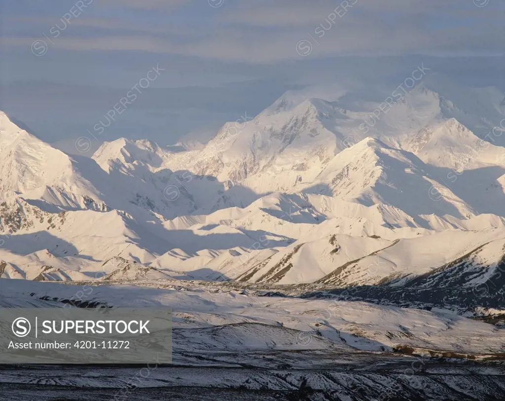 Mt Denali landscape, Denali National Park and Preserve, Alaska