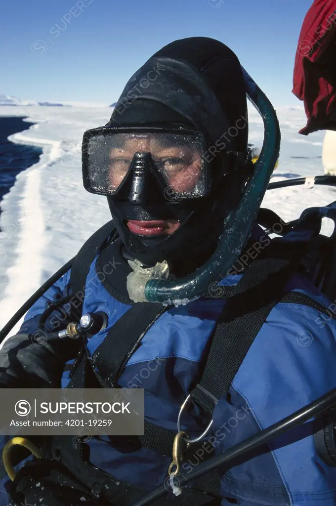 Norbert Wu, portrait, Antarctica
