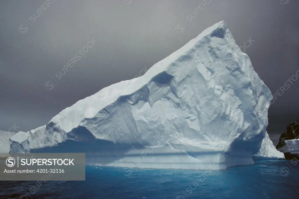 Weathered iceberg in Bransfield Strait, Antarctic Peninsula, Antarctica