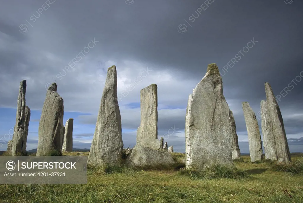 Callanish standing stones, Isle of Lewis, Outer Hebrides Islands, Scotland