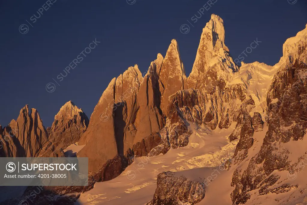 West Face of Cerro Torre, Los Glaciares National Park, Patagonia, Argentina and Chile border