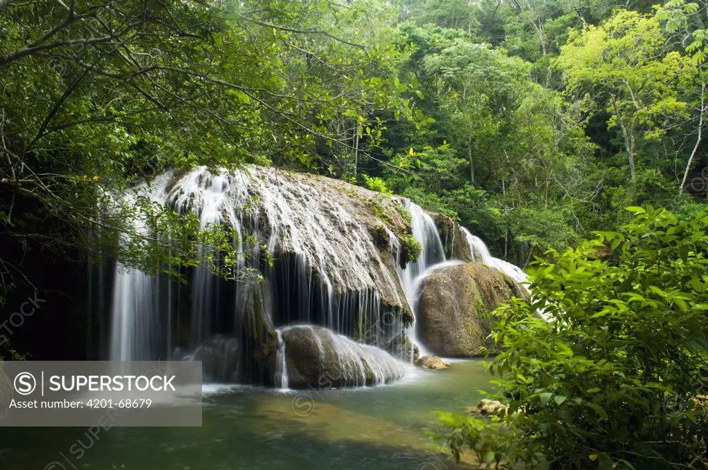 Waterfall, Formoso River, Bonito, Brazil