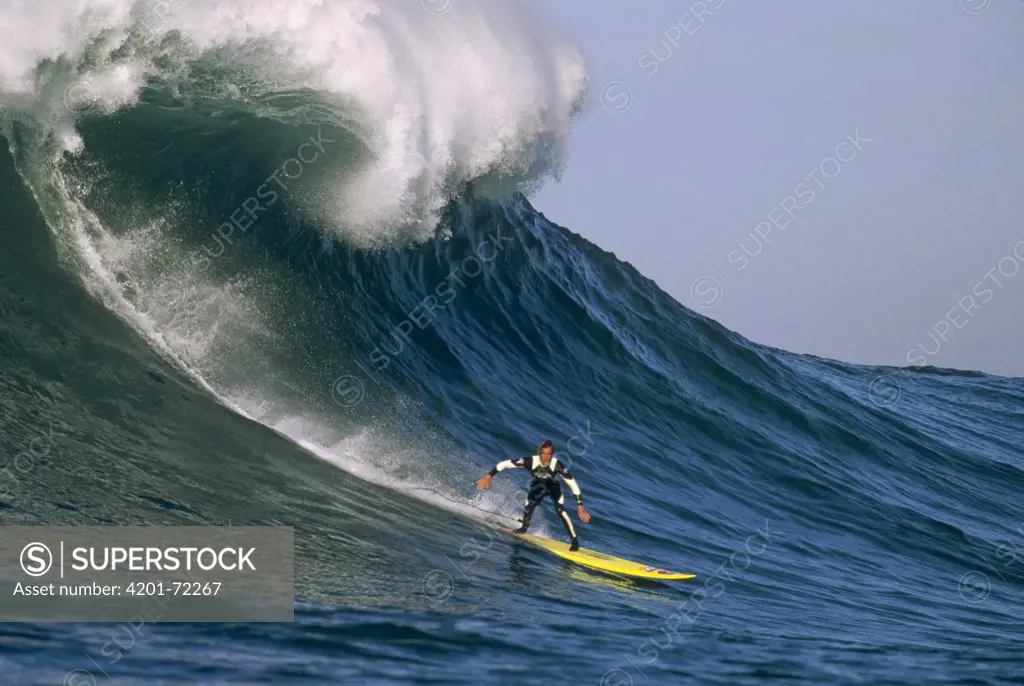 Surfer, Mavericks, Half Moon Bay, California