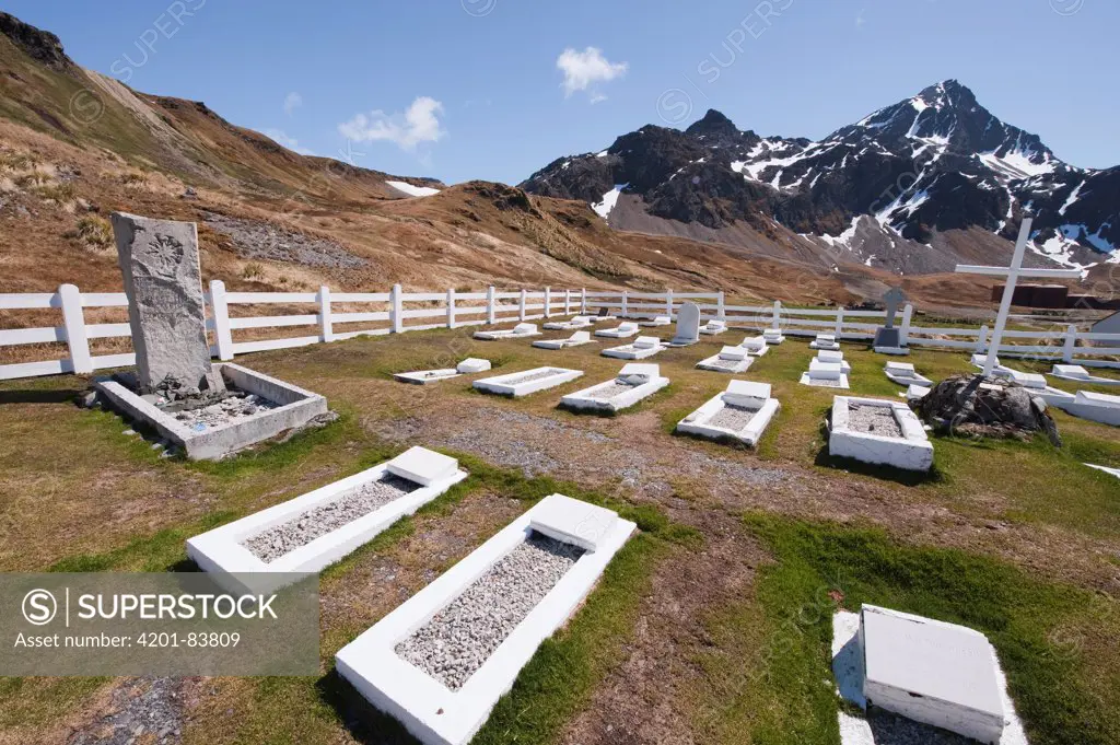 Grave of Earnest Shakelton and others, South Georgia Island