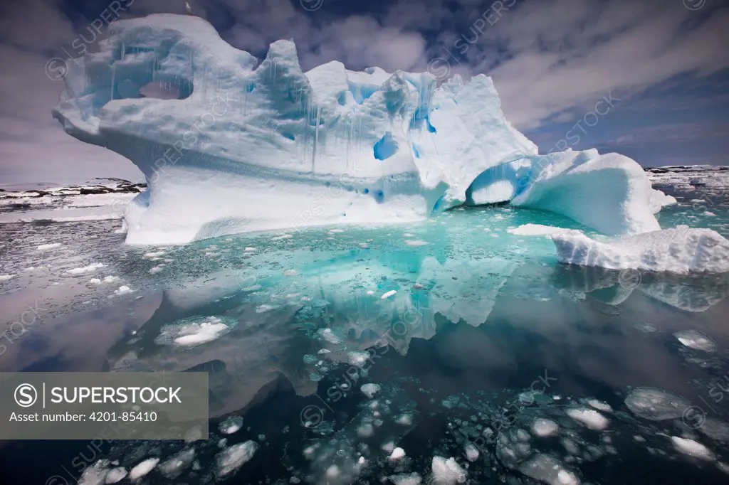 Iceberg, Penola Strait, Antarctic Peninsula, Antarctica