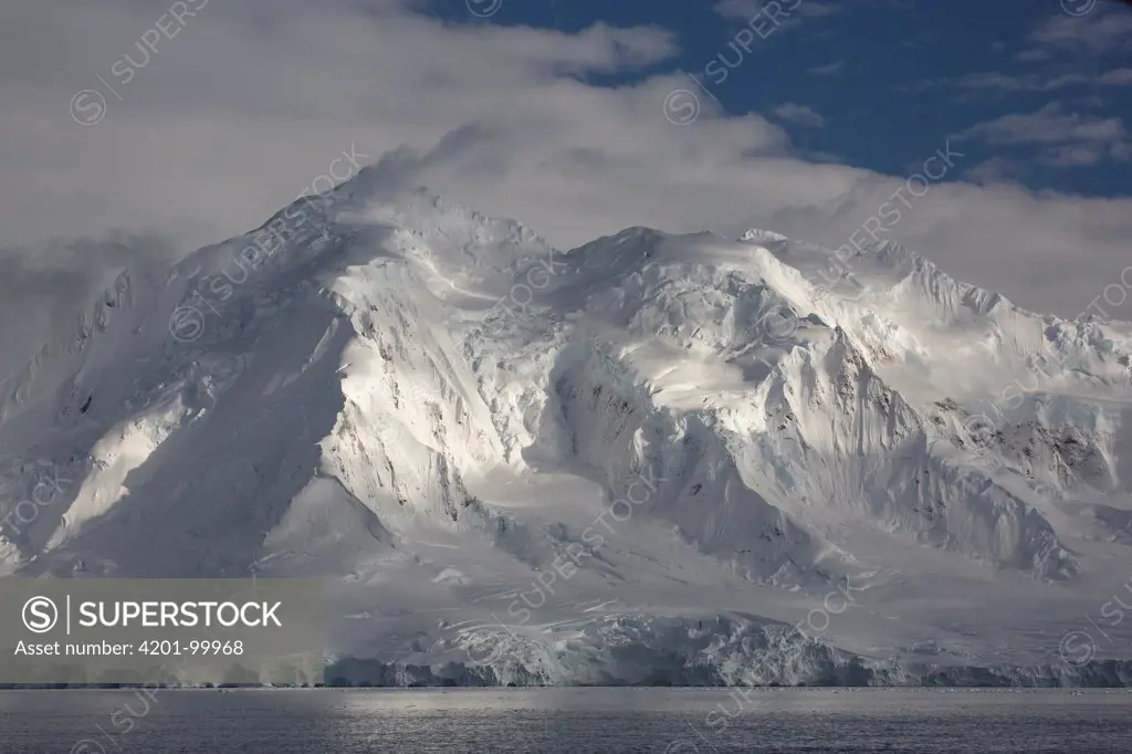 Glaciated peaks, Anvers Island, Antarctic Peninsula, Antarctica