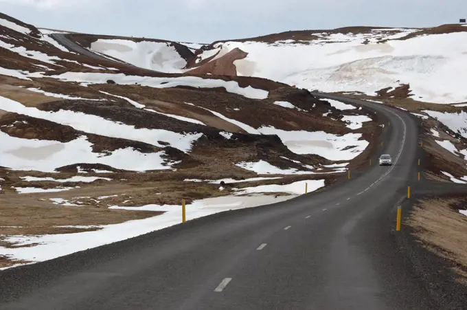 Road, Reykjahlid, Iceland