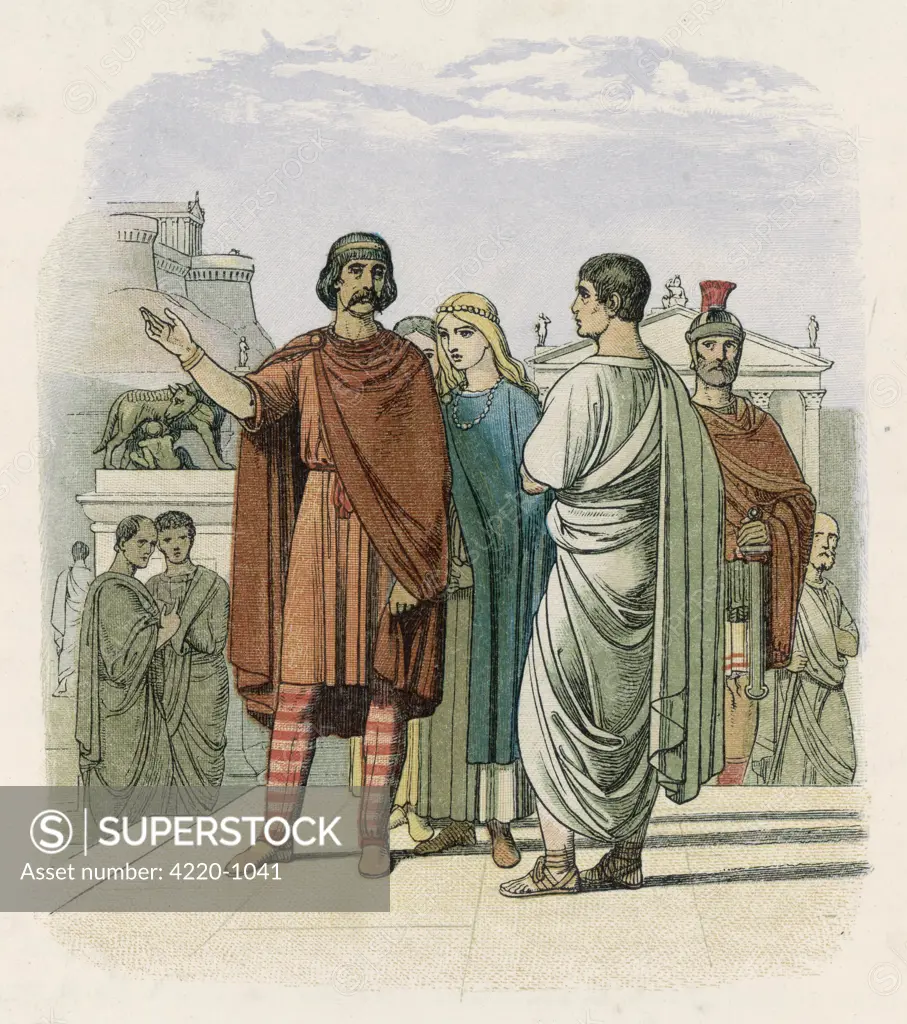 Caractacus at Rome