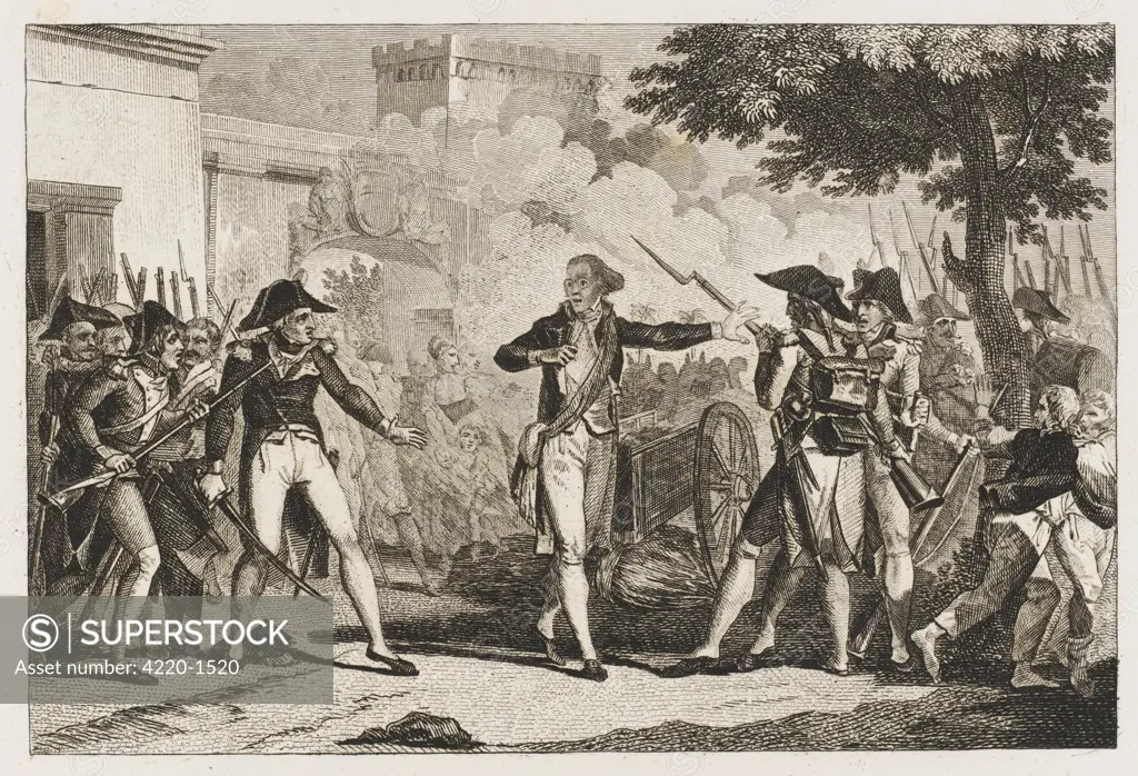 When two regiments stationed  at Aix-en-Provence come to  blows, mayor Jean Espariat  brings them to their senses by  saying if you must shoot  anyone, shoot me !