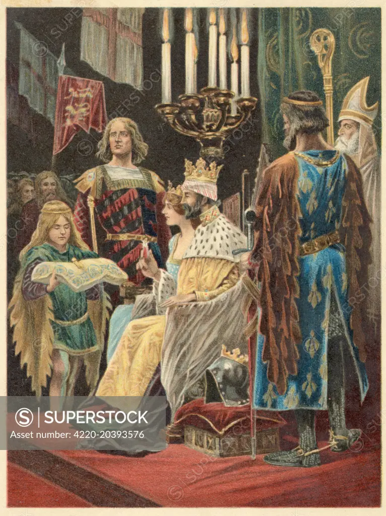 Edward II crowned King of  England at Westminster       25th February 1308