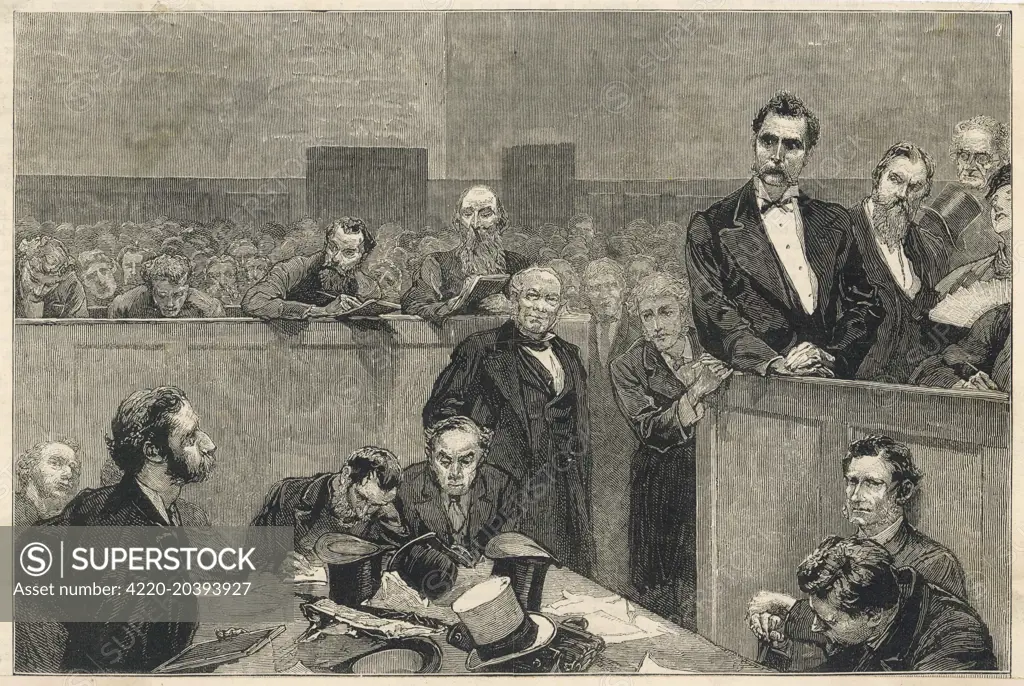 The prosecution of Dr Slade.          Date: 1876