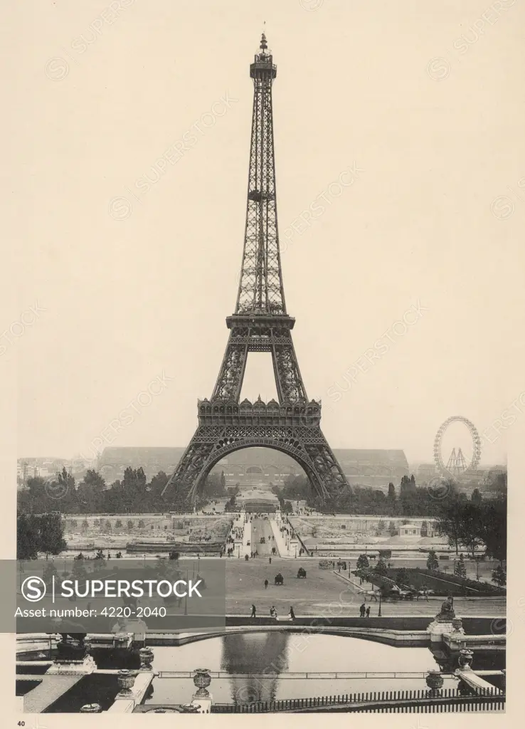 The Tower at the time of the1900 Exposition Date: 1900