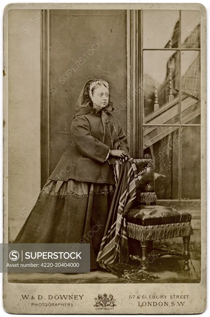 Photograph of Queen Victoria      Date: circa 1860