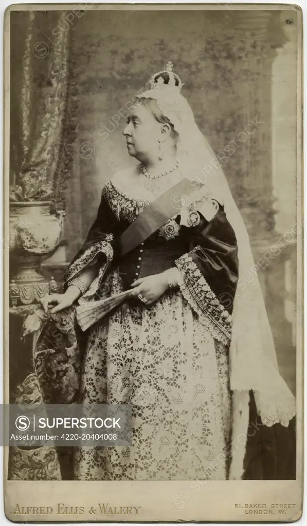 Queen Victoria      Date: circa 1885