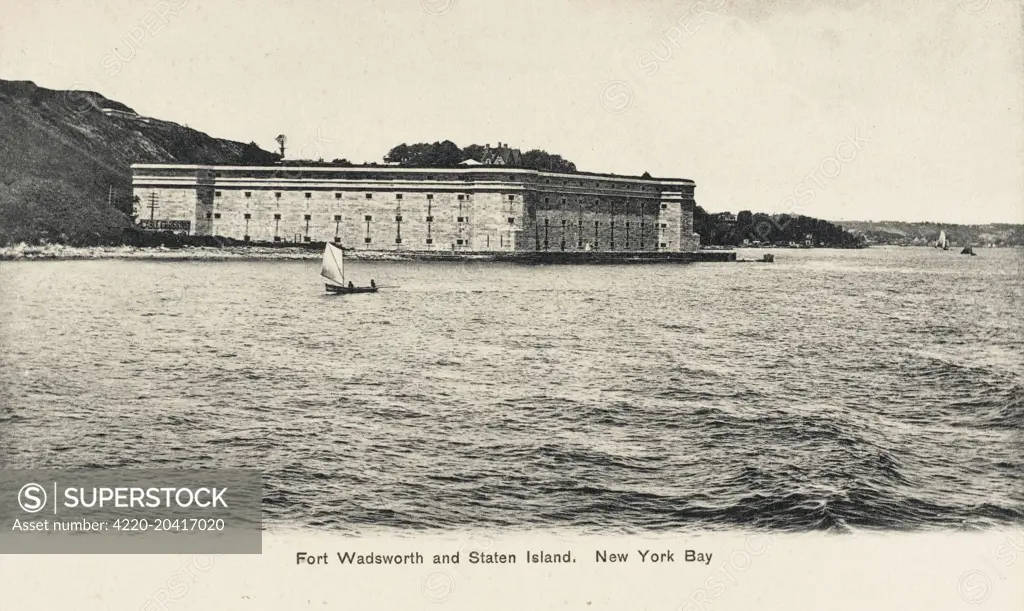 Fort Wadsworth, Staten Island, New York, America     Date: 1900s