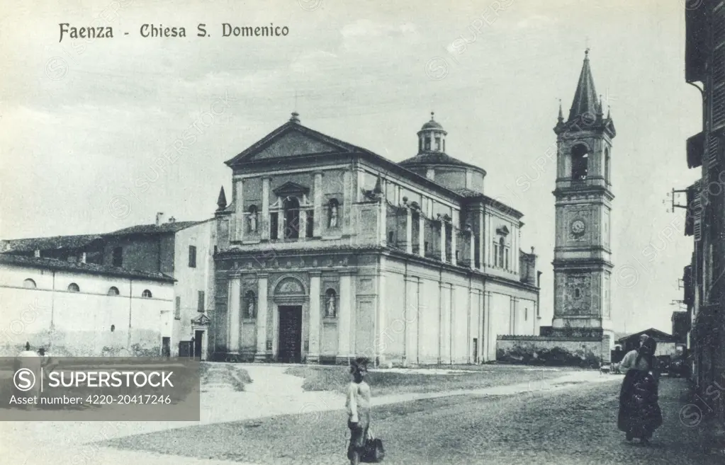 Faenza, Italy - Chiesa S. Domenico     Date: circa 1910s
