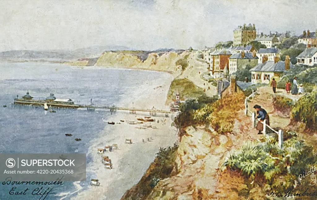 Bournemouth, Dorset - East Cliff     Date: circa 1906