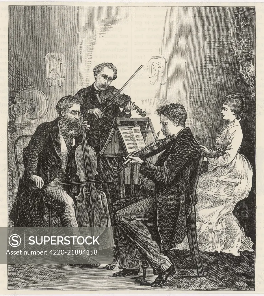  A piano quartet         Date: 1877