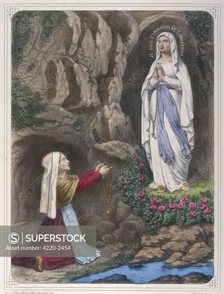 The Virgin Mary reveals toBernadette Soubirous that sheis 'the Immaculate Conception'Date: 25 March 1858