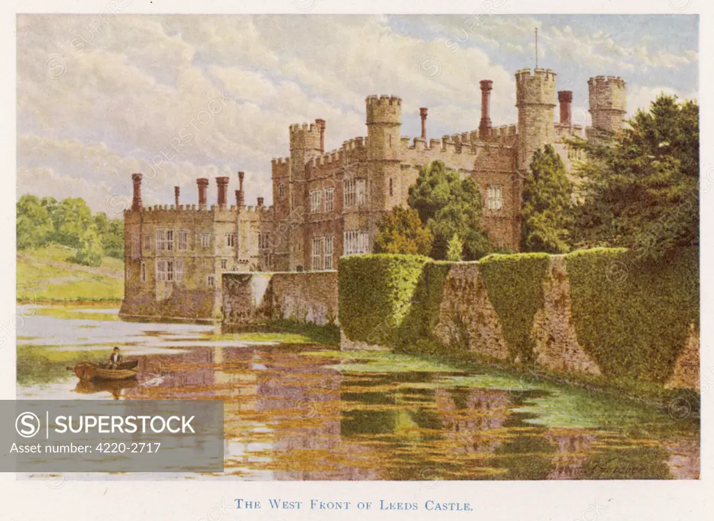 Leeds Castle, Kent Date: 1907