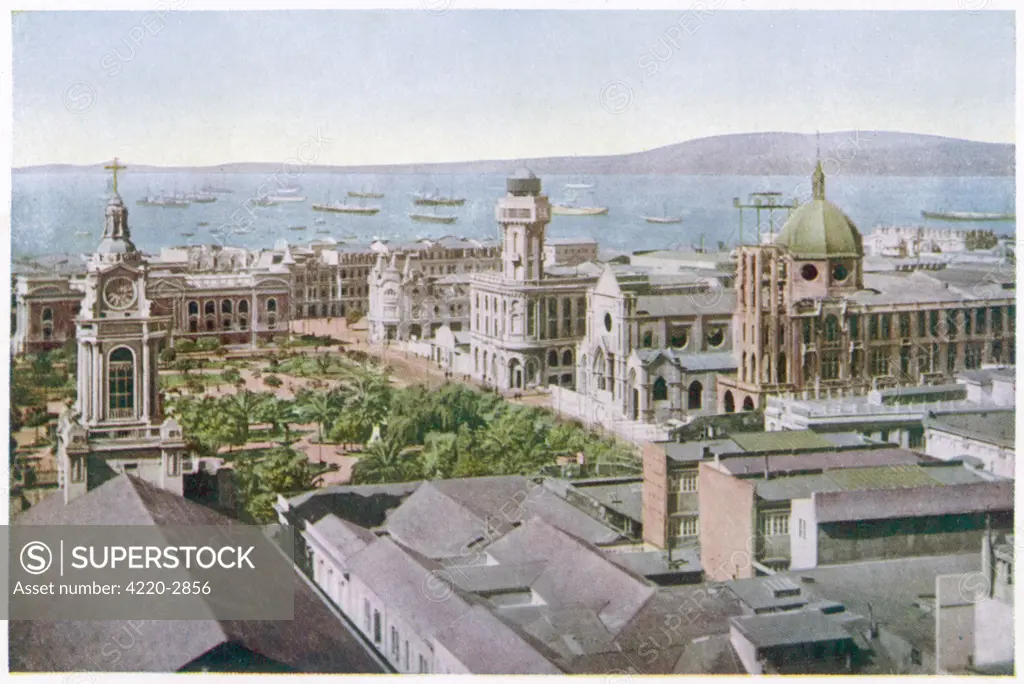 Valparaiso:general viewDate: 1935
