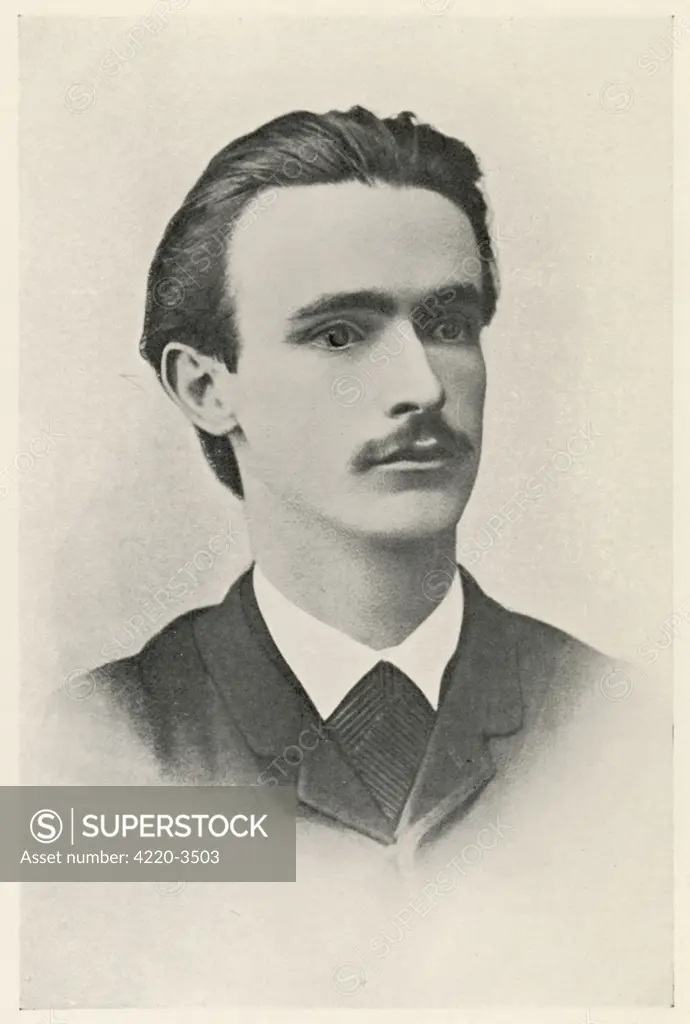 RUDOLPH STEINER  Austrian philosopher, as a young man       Date: 1861-1925