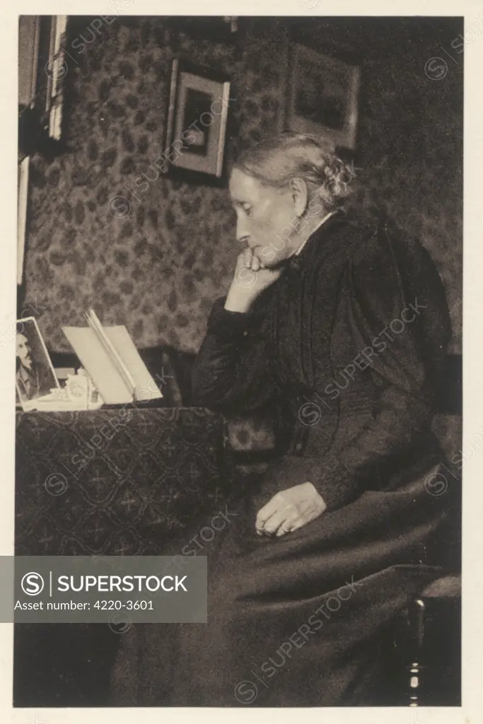 ROBERT LOUIS STEVENSON  Scottish writer's nurse  'Cummy', alias Alison Cunningham      Date: 1850 - 1894