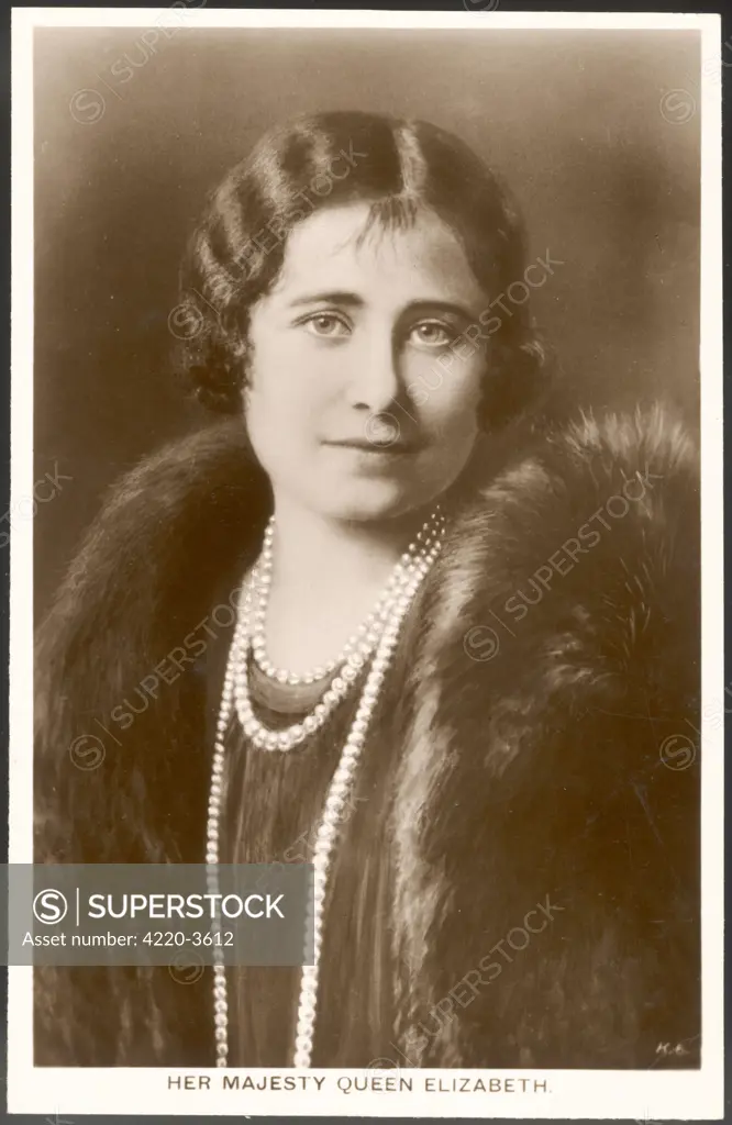 ELIZABETH, WIFE OF GEORGE VI          Date: 1900 - 2002