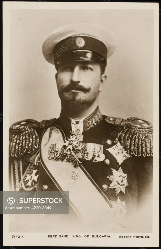 FERDINAND I of Bulgaria.          Date: 1861 - 1948
